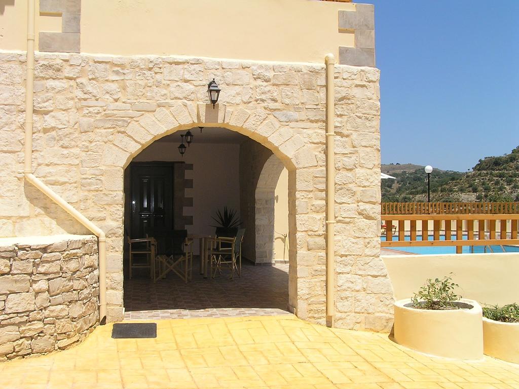 Stratos Villas Kaloniktis Bagian luar foto
