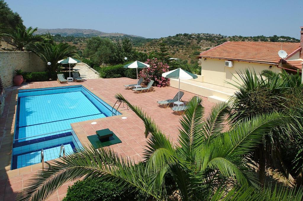 Stratos Villas Kaloniktis Bagian luar foto