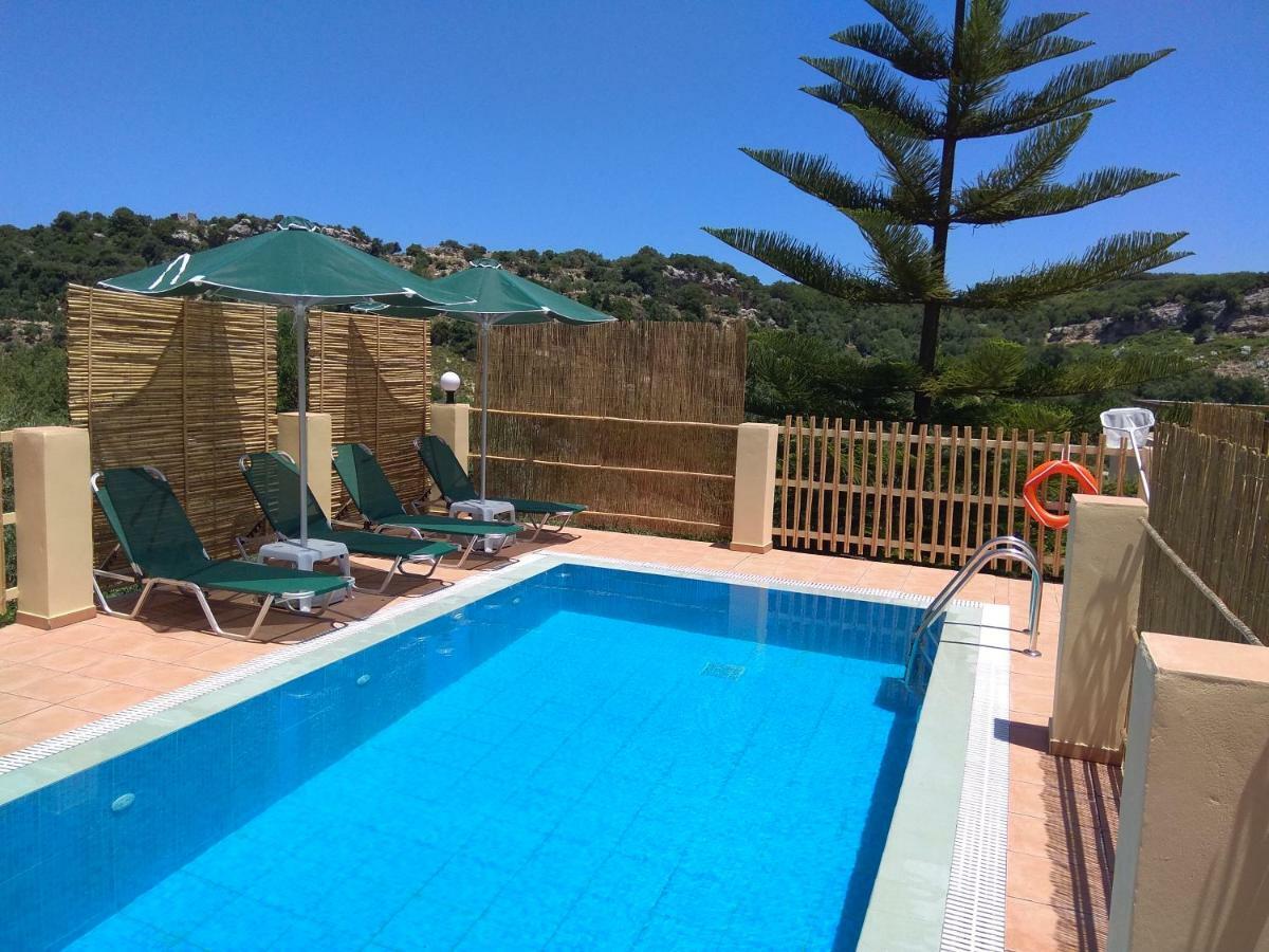 Stratos Villas Kaloniktis Bagian luar foto